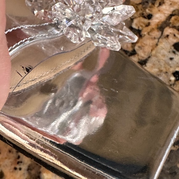 Mach & Mach Crystal Flower slide sandal - Picture 13 of 16